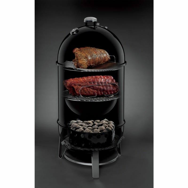 【送料無料】ウェイバースモーキーマウンテンクッカー木炭燻製機約45cmWeber721001SmokeyMountainCooker18-InchCharcoalSmoker