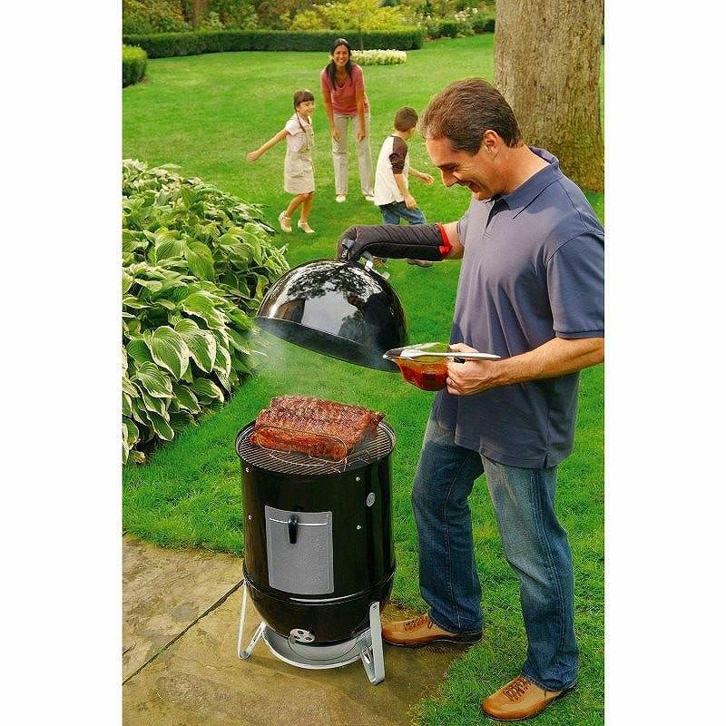 【送料無料】ウェイバースモーキーマウンテンクッカー木炭燻製機約45cmWeber721001SmokeyMountainCooker18-InchCharcoalSmoker