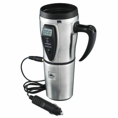 電気保温ステンレスマグ 車載可 Stainless Steel Smart Mug with Temperature Control PI-170
