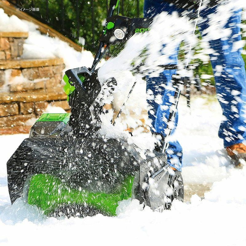 本格コードレス除雪機雪かき機充電式GreenWorksPro80V20-InchCordlessSnowThrower,2AhBattery&ChargerIncluded