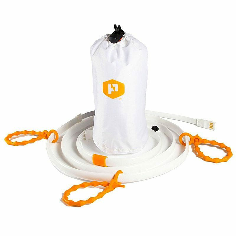 LEDロープライトポータブルライトLuminoodleLEDRopeLightsforCamping,Hiking,Safety,Emergencies-PortableLEDStringLightThatDoublesasanLEDLantern