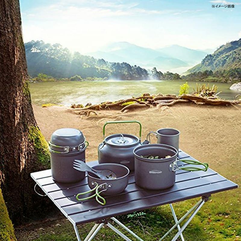 アウトドアコンパクトアルミ製ケトル0.8L1.2LOvermontCampingKettleCampTeaKettleCampingCoffeePotAluminumOutdoorHikingKettleFDAApprovedCampingGearPortableTeapotCompactandLightweightwithSiliconHandle