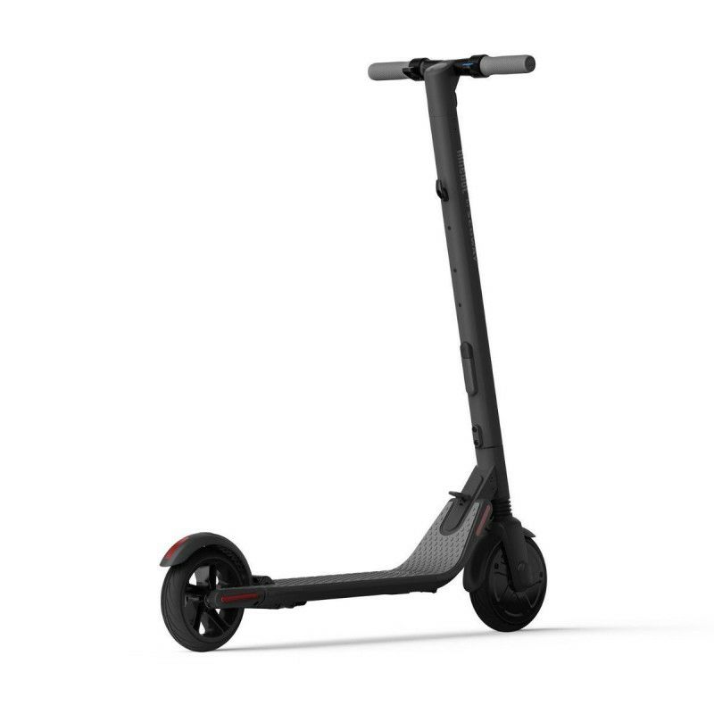 セグウエイeスクーター電動キックボードNinebotKickScooterbySegwayES2UpgradedMobility,FoldingElectricKickScooter,DarkGray【代引不可】家電