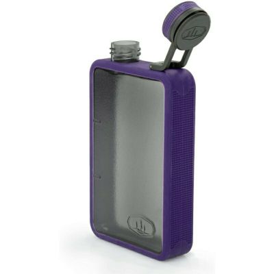 軽量120gコポリエステルシリコンバンパー水筒280mlアウトドア登山GSIOutdoorsBOULDERFLASK