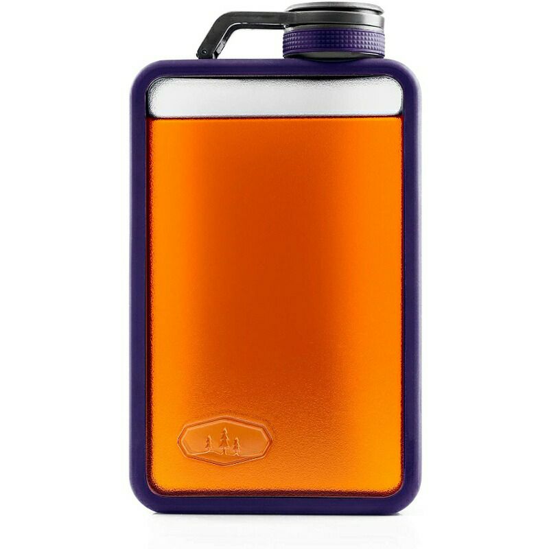 水筒軽量120gポリエステルシリコンバンパー280mlアウトドア登山GSIOutdoorsBOULDERFLASK