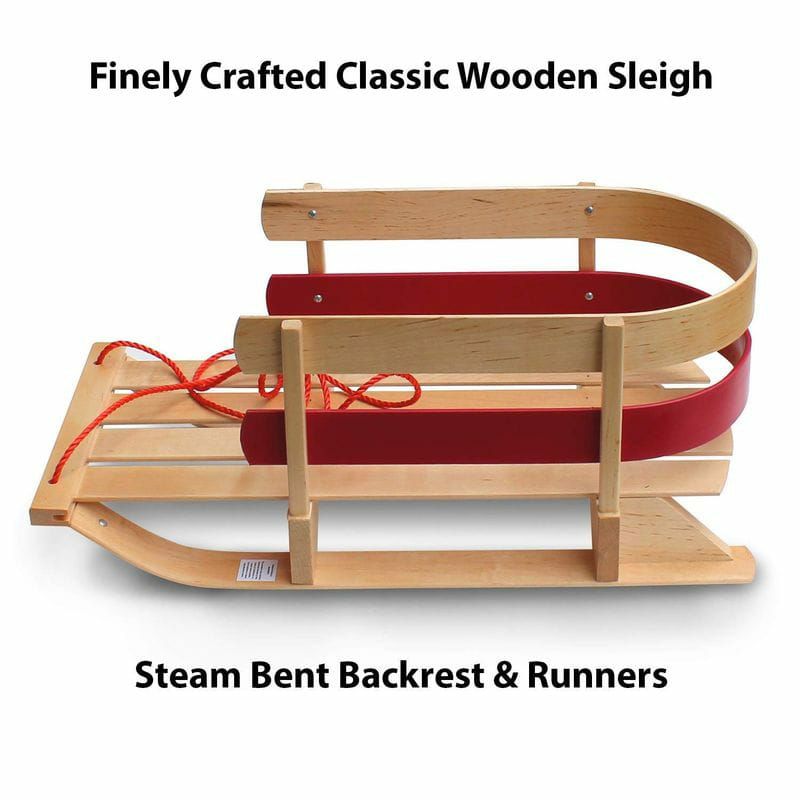 ソリアウトドアFlexibleFlyerBabyPullSled.WoodToddlerTo-Boggan.WoodenSleighforKids