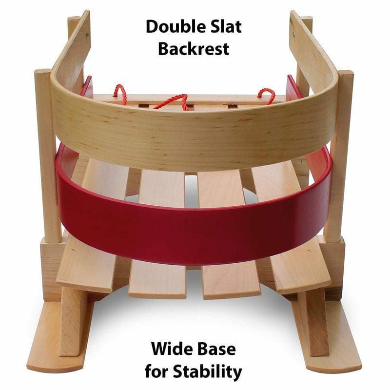 ソリアウトドアFlexibleFlyerBabyPullSled.WoodToddlerTo-Boggan.WoodenSleighforKids