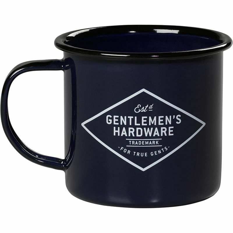 キャンピングコーヒーマグ2個セットエナメルホーローアウトドアキャンプGentlemen'sHardwareSportsmansCampingEnamelTravelMug