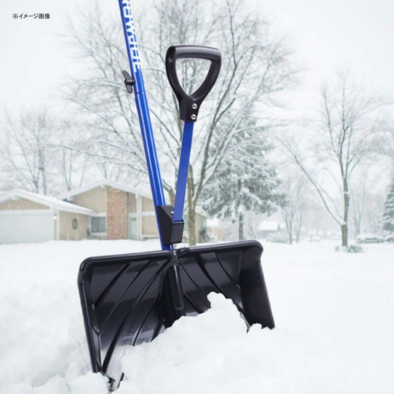 雪かきスコップラッセルアルミ幅46cm負担軽減除雪用具SnowJoeSHOVELUTIONSJ-SHLV0118-INStrain-ReducingSnowShovelw/SpringAssistedHandle