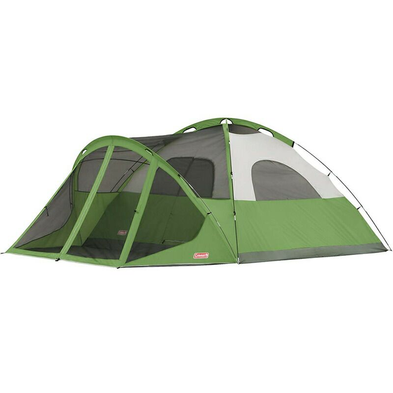 コールマン ドームテント アウトドア キャンプ 網戸付き 6人用 Coleman Dome Tent with Screen Room Evanston  Camping Tent with Screened-In Porch | アルファエスパス