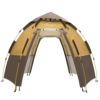 テント小型最大4人アウトドアキャンプフェス日除けToogh3-4PersonCampingTentBackpackingTentsHexagonWaterproofDomeAutomaticPop-UpOutdoorSportsTentCampingSunShelters