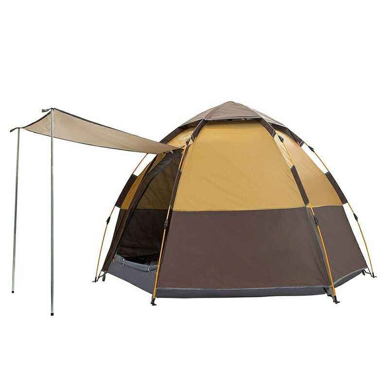 テント小型最大4人アウトドアキャンプフェス日除けToogh3-4PersonCampingTentBackpackingTentsHexagonWaterproofDomeAutomaticPop-UpOutdoorSportsTentCampingSunShelters