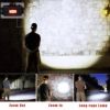 LEDヘッドライト充電式ヘッドランプ6000ルーメン防水キャンプアウトドアHeadlamp,CobizBrightestHigh6000LumenLEDWorkHeadlight,18650USBRechargeableWaterproofFlashlightwithZoomableWorkLight,HeadLightsforCamping,Hiking,Outdoors