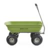 ガーデンダンプカートポリキャリーカートワゴングリーンゴリラカートGorillaCartsPolyGardenDumpCartwithSteelFrameand10