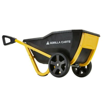 ガーデンカート キャリーカート ワゴン ゴリラカート Gorilla Carts 7 cu. ft. Evolution Poly Yard Cart GCR-7