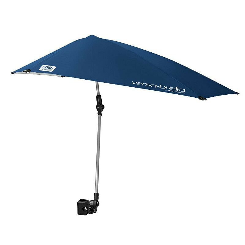 クリップ付日傘紫外線防止アウトドアキャンプゴルフスポーツSport-BrellaVersa-BrellaSPF50+AdjustableUmbrellawithUniversalClamp