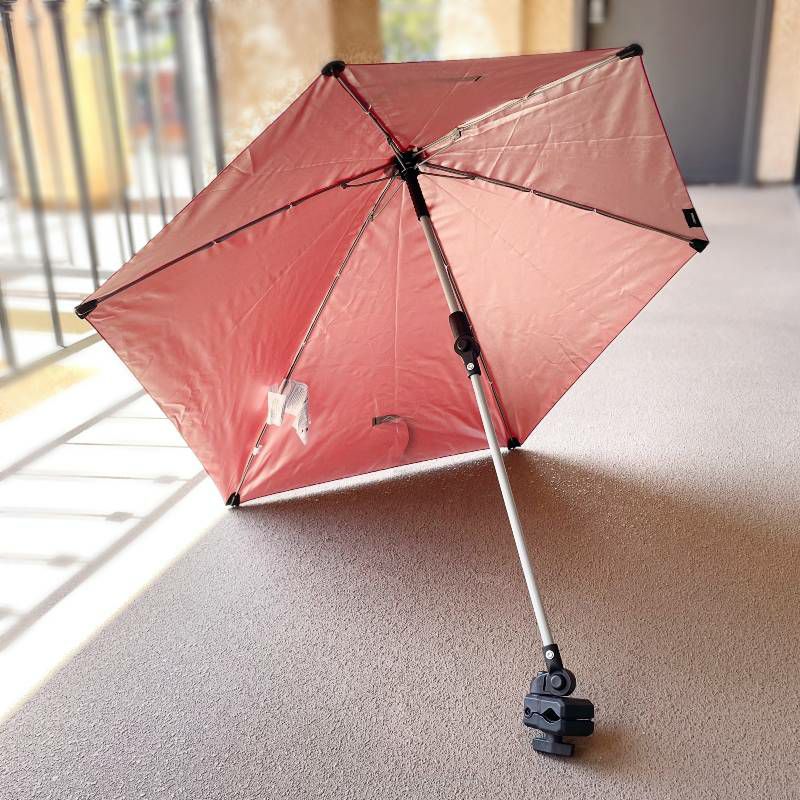 クリップ付日傘紫外線防止アウトドアキャンプゴルフスポーツSport-BrellaVersa-BrellaSPF50+AdjustableUmbrellawithUniversalClamp