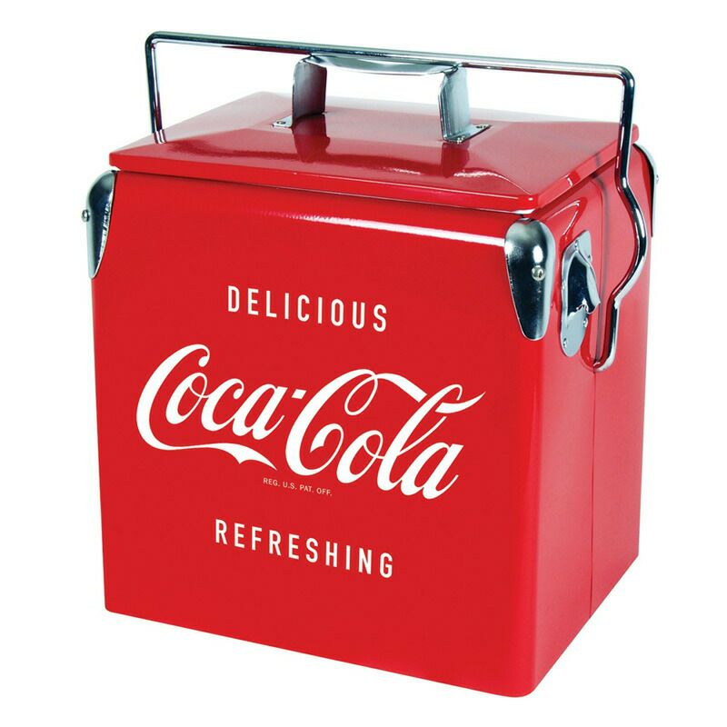 コカコーラクーラーボックス最大18缶13LレトロCocaColaVintageRetro14Quart(13Liter)IceChestPicnicCooler