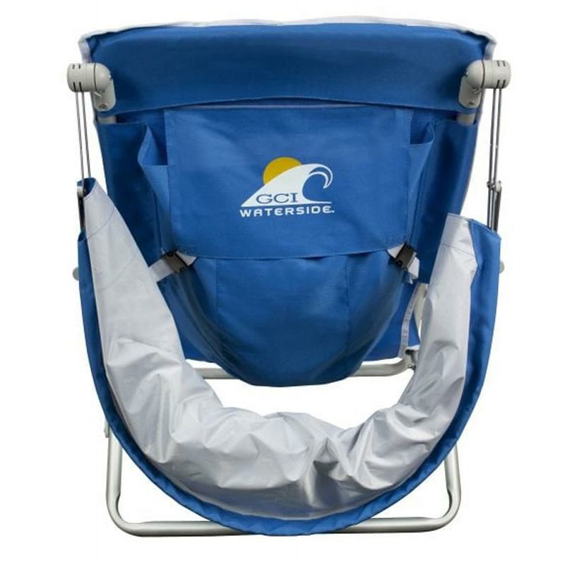 折りたたみ椅子日よけ付ビーチチェアーサンシェードチェアーアウトドアキャンプ海GCIOutdoorSUNSHADEBACKPACKBEACHCHAIR