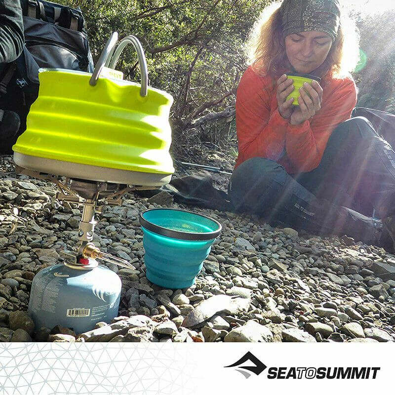 折りたたみ式ケトル1.2LBPAフリーアウトドアキャンプ登山SeatoSummitX-POTKETTLE