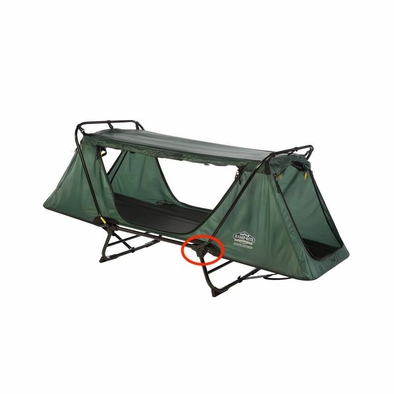 KampRite テントコット用 メインヒンジ 高床式 テント パーツ 部品