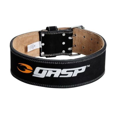 GASPロゴ入りトレーニングベルトブラックジム筋トレGASPtrainingbelt,Black