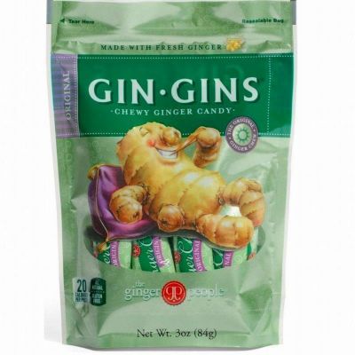 ジンジャーピープル ジンジン オリジナル しょうがキャンディ 生姜 84g×6袋セット ショウガ ORIGINAL CHEWY GINGER CANDY