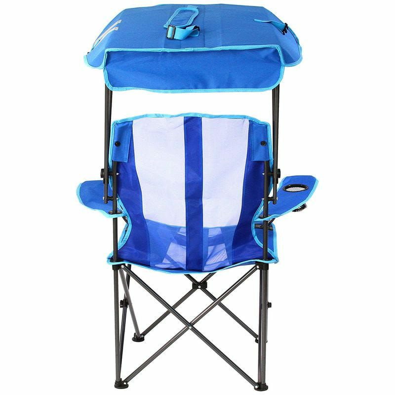 日傘付折り畳み椅子日焼け対策ビーチチェア野外フェス運動会キャンプに最適KelsyusPremiumCanopyChair80188