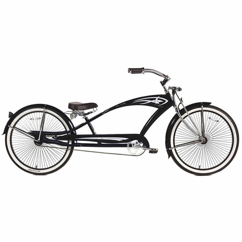 ビーチクルーザーバイク 自転車 26インチ 【組立要】 12才以上 Micargi GTS Beach Cruiser Bike, Black  Puma, 26-Inch | アルファエスパス