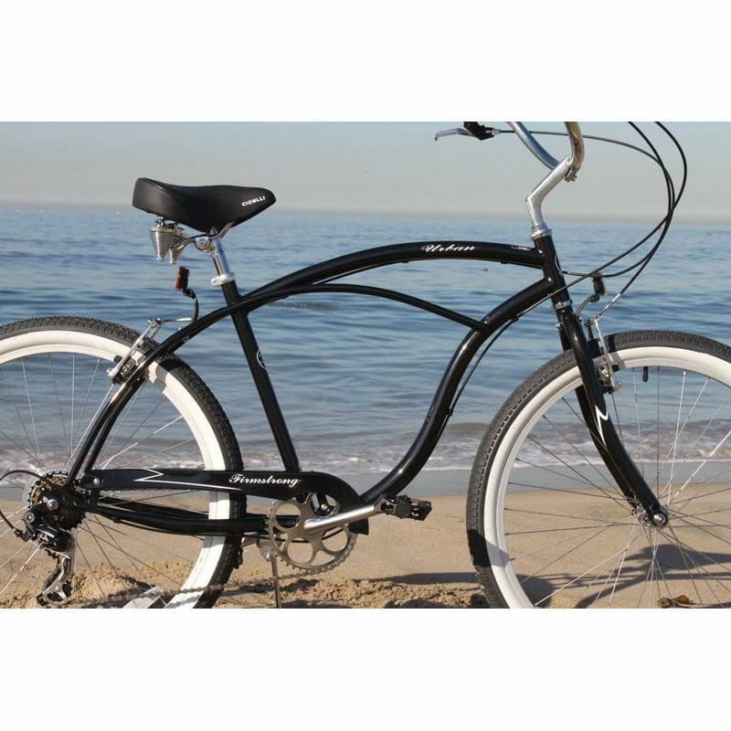 ビーチクルーザー男性用自転車26インチ7スピードFirmstrongUrbanManBeachCruiserBicycle26"/7-Speed