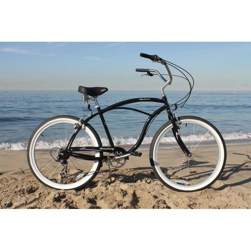 ビーチクルーザー男性用自転車26インチ7スピードFirmstrongUrbanManBeachCruiserBicycle26"/7-Speed