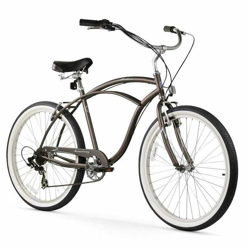 ビーチクルーザー男性用自転車26インチ7スピードFirmstrongUrbanManBeachCruiserBicycle26"/7-Speed