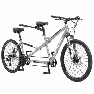 タンデム自転車26インチSchwinnTwinnTandem26”WheelBicycle,Grey,OneFrameSize20”