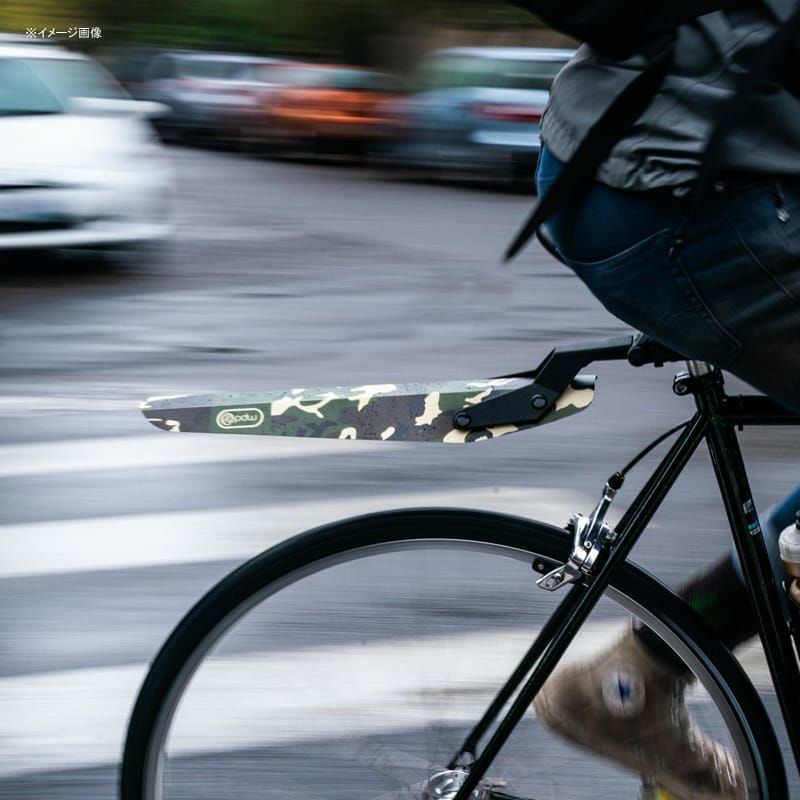 自転車携帯泥よけフェンダーポータブル持ち運びpdwOrigamiRearFender