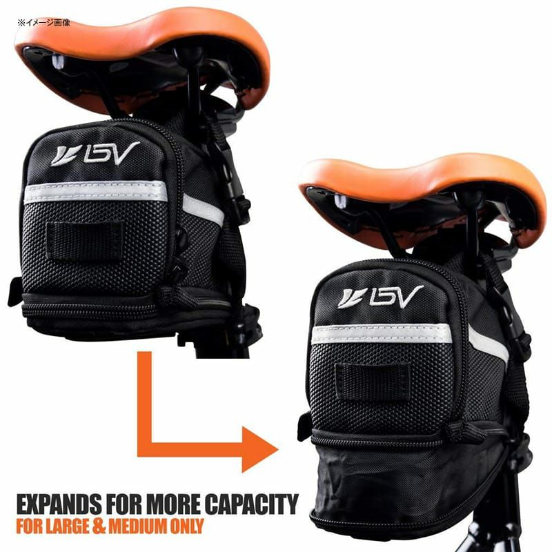 自転車サドルバッグロードバイククロスバイクBVBicycleStrap-OnBikeSaddleBag/SeatBag/CyclingBag