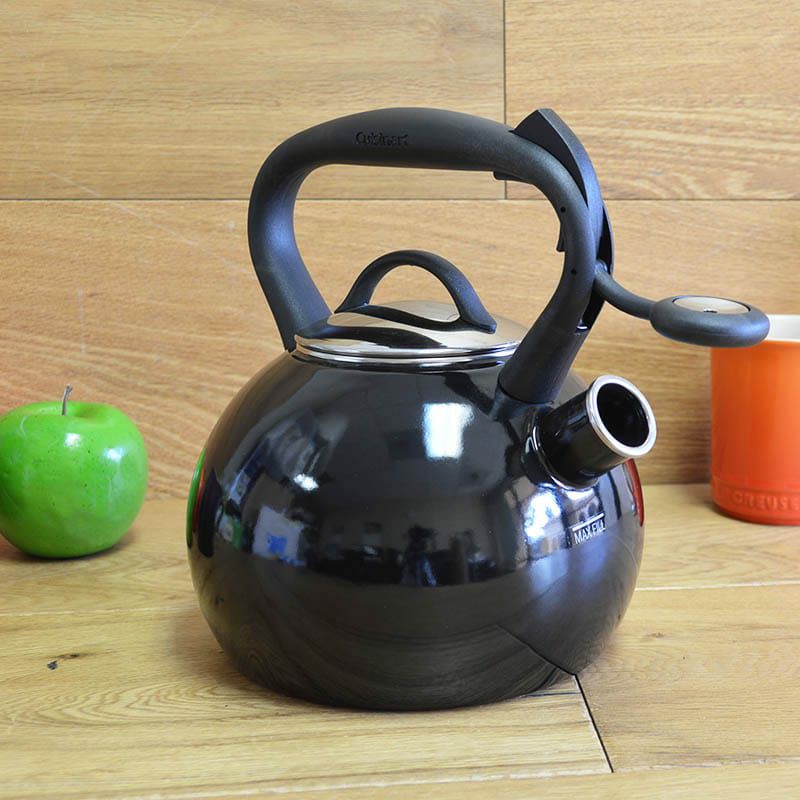 クイジナートホーロー笛吹きケトル2L白IH対応CuisinartValor2Qt.TeaKettle-WhiteCTK-EOSTRW