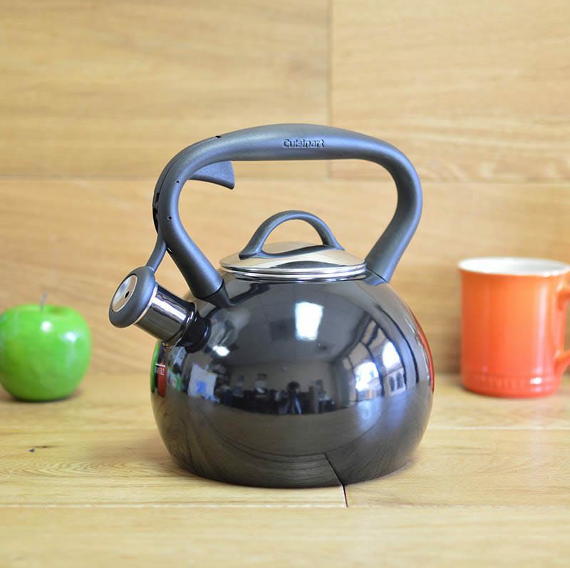 クイジナートホーロー笛吹きケトル2L白IH対応CuisinartValor2Qt.TeaKettle-WhiteCTK-EOSTRW