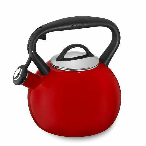 【送料無料】クイジナートホーロー笛吹きケトル2LCTK-EOSTRR赤CuisinartValor2Qt.TeaKettle-RedCTK-EOSTRR【smtb-k】【kb】