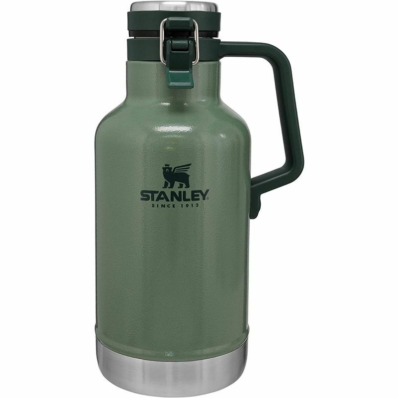 スタンレー真空グロウラーボトル水筒ビール炭酸1.9L最大24時間保冷BPAフリーアウトドアキャンプStanleyClassicVacuumInsulatedGrowler