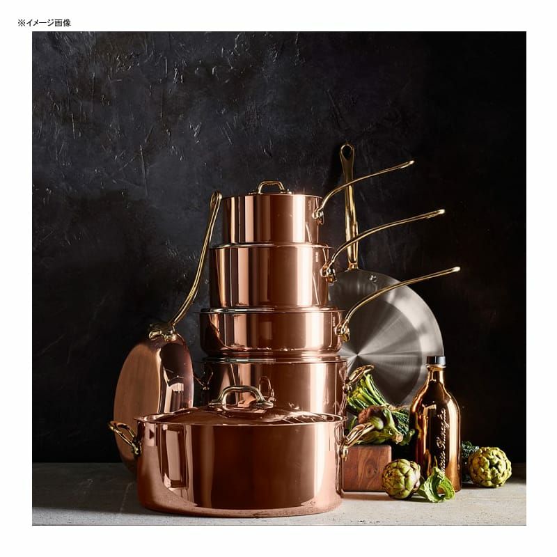 ウイリアムズ・ソノマフランスムヴィエール銅製ソースパン片手鍋williams-sonomaMauvielCopperSaucepan