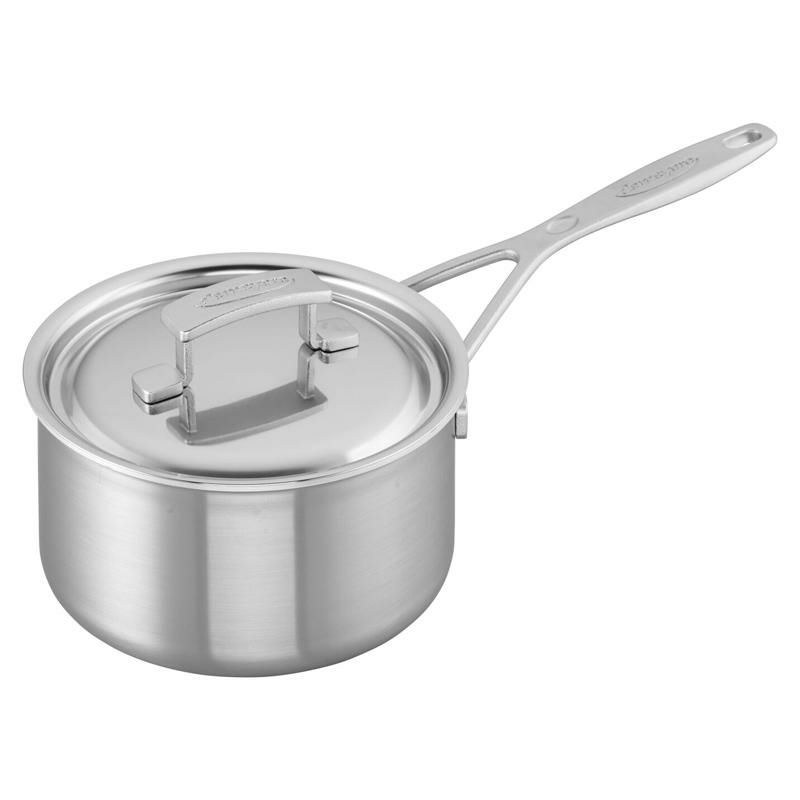 ソースパン片手鍋フタ付1.9L5層ステンレスデメイエレインダストリーベルギーDEMEYEREINDUSTRY5-PLY2-QTSTAINLESSSTEELSAUCEPAN