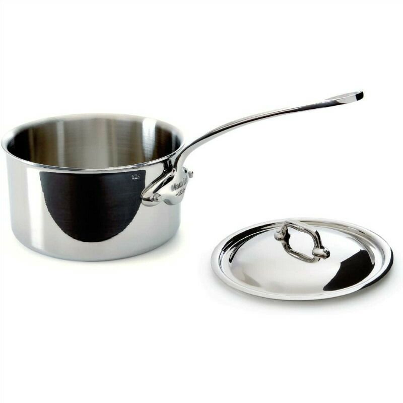 ソースパン片手鍋12cm700mlステンレス5層IH対応ムビエルフランスMauviel5210.12M'cookSaucepan