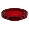 ル・クルーゼディナーウェア食器16点セットルクルゼルクルーゼLeCreusetPGWSV16-0367StonewareDinnerwareSet,16Piece,Cerise(CherryRed)