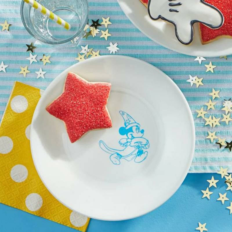 ミッキーマウス魔法使いアペタイザープレート皿直径16cmコレールCorelle6.75"AppetizerPlate:MickeyMouse-Sorcerer