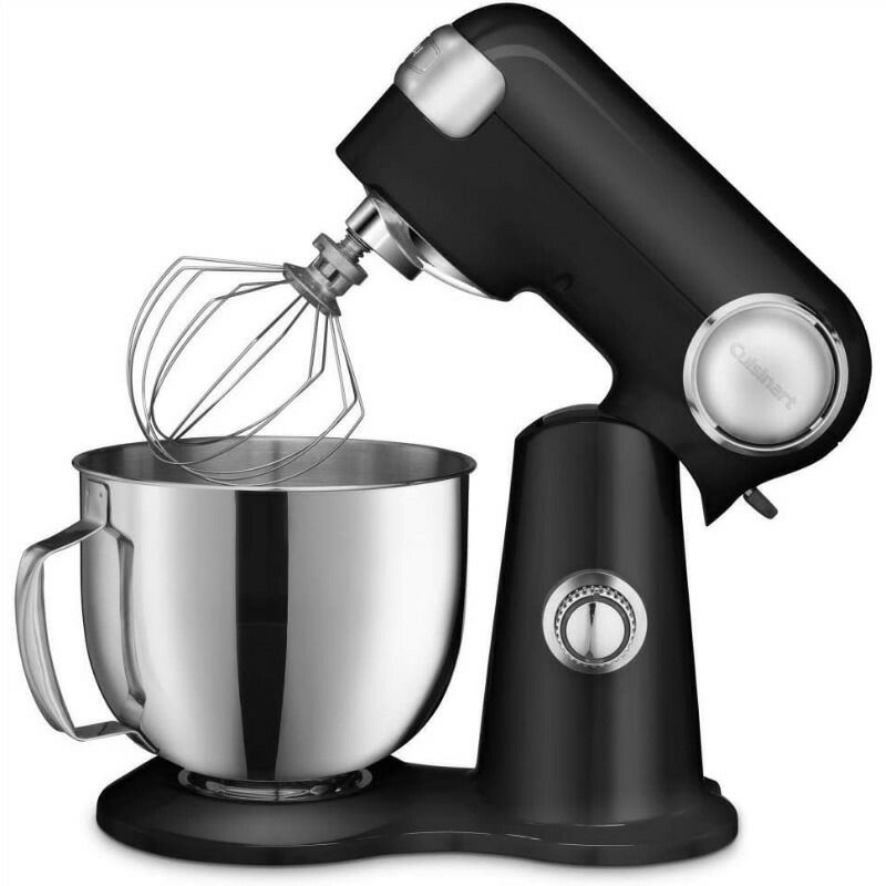 スタンドミキサー5.2LステンレスボウルクイジナートCuisinartSM-50BC5.5-QuartStandMixer,BrushedChrome,SilverLining家電