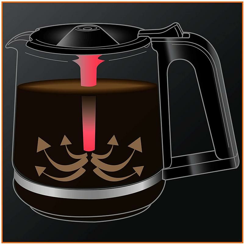 コーヒーメーカー14カップ温度調節タイマー付ガラスカラフェクラップスKRUPSEC324050SavoyProgrammableCoffeeMaker14Cup家電