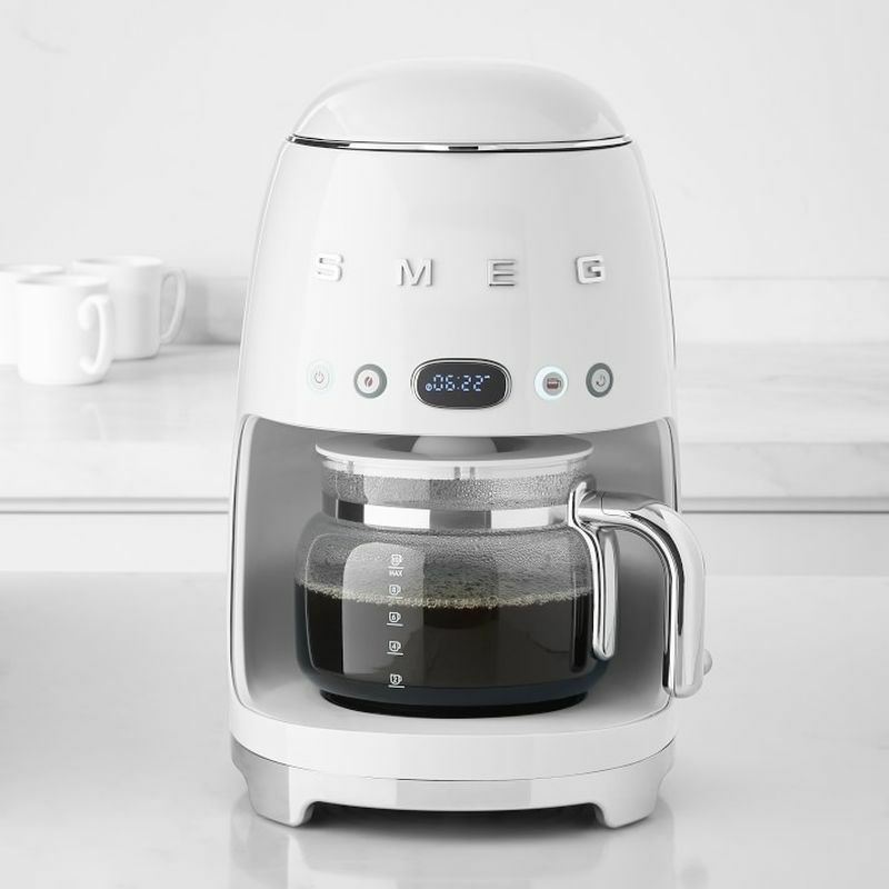 スメッグ ドリップコーヒーメーカー 10カップ '50sスタイル レトロ Smeg Drip Coffee Maker DCF02 家電 |  アルファエスパス