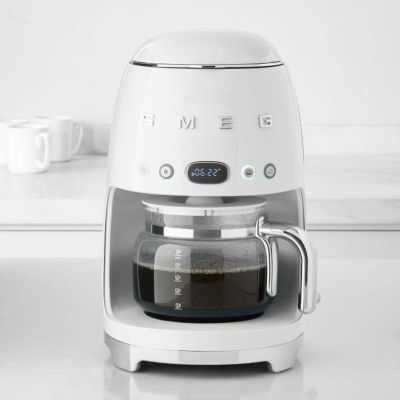 スメッグ ドリップコーヒーメーカー 10カップ '50sスタイル レトロ Smeg Drip Coffee Maker DCF02 家電