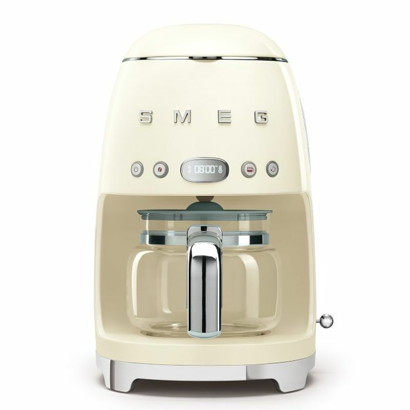 スメッグ ドリップコーヒーメーカー 10カップ '50sスタイル レトロ Smeg Drip Coffee Maker DCF02 家電 |  アルファエスパス