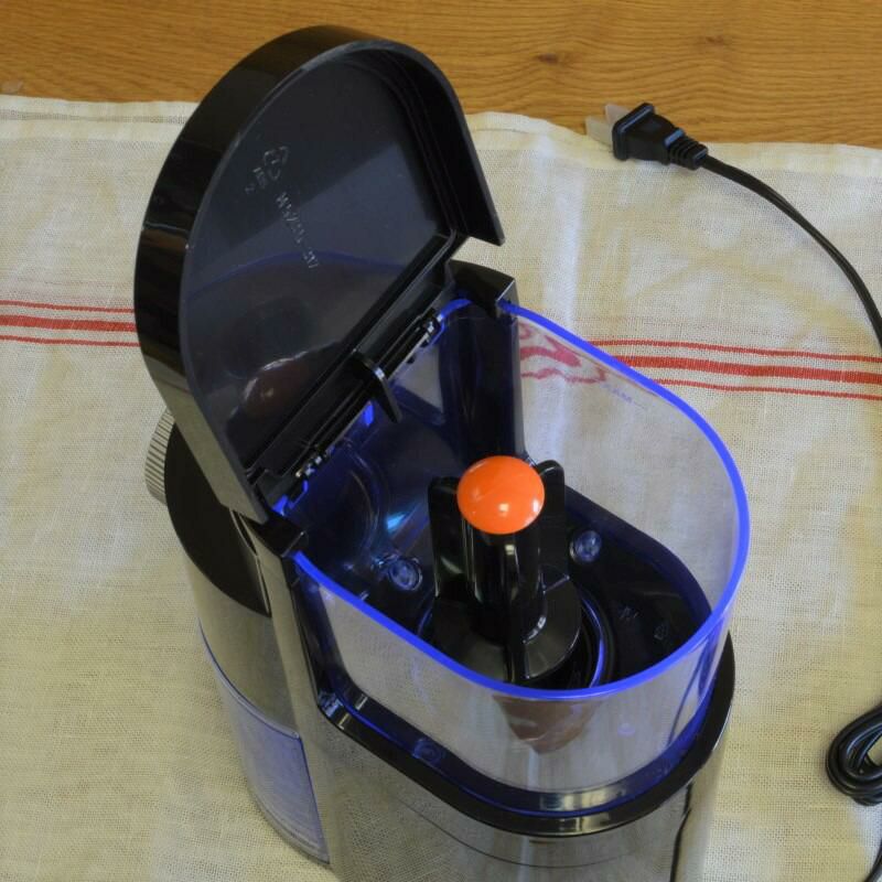 電動コーヒー豆挽きグラインダーミルうす式臼式クラップスブラックKRUPSGX5000BurrCoffeeGrinder,ElectricCoffeeGrinderwithGrindSizeandCupSelection家電